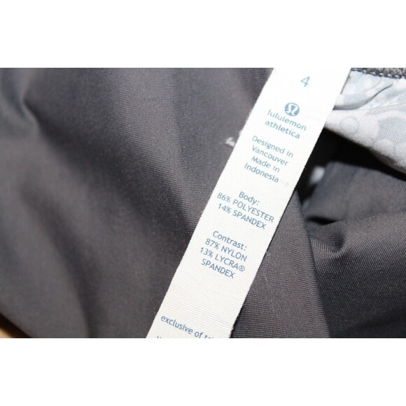 Lululemon Om Pant in Twiggy Printed Nimbus Soot Light Size 4 Yoga Athleisure - Picture 6 of 6